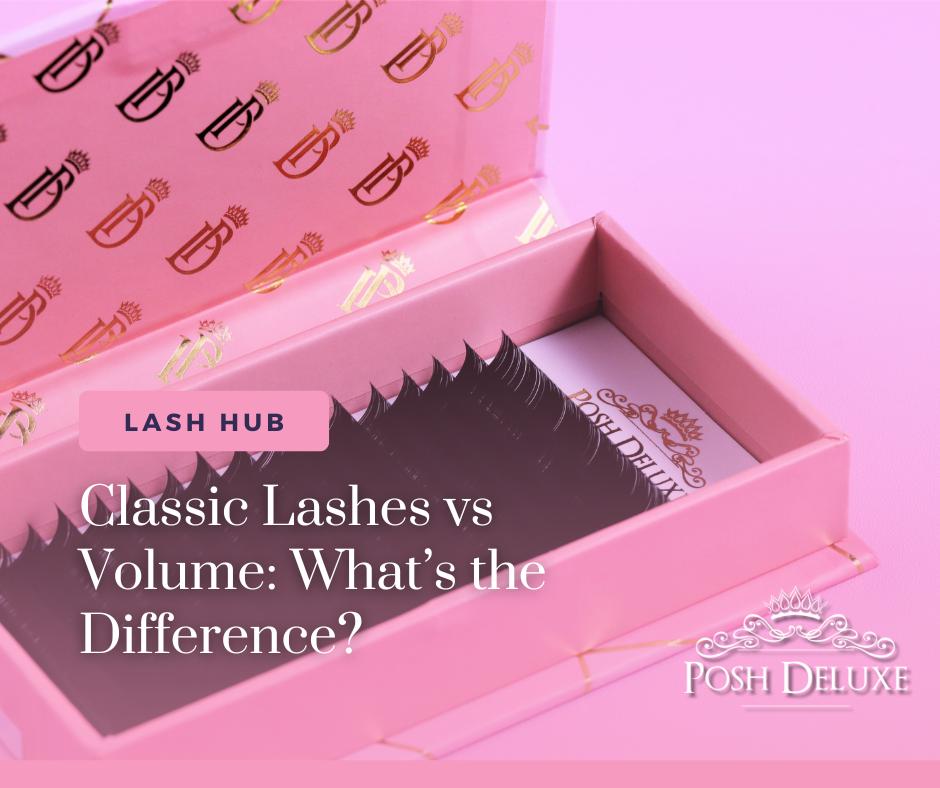 Classic Lashes vs Volume: What’s the Difference?