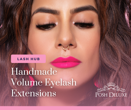 Step into the Spotlight: Handmade Volume Eyelash Extensions for Red Carpet-Worthy Lashes!