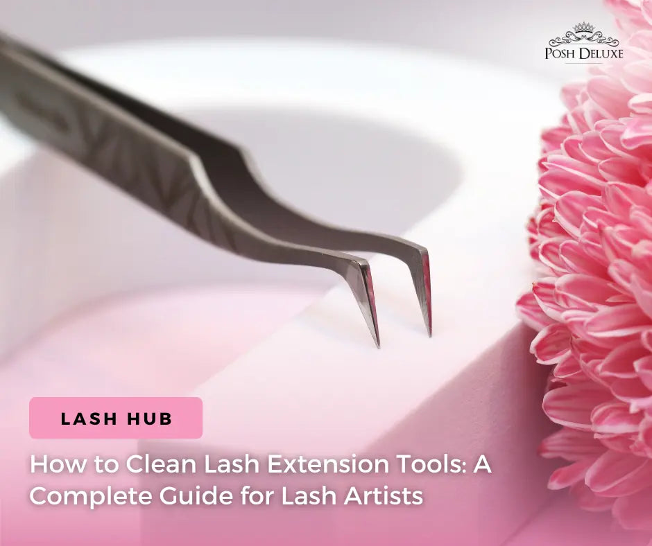 How to Clean Lash Extension Tools: A Complete Guide for Lash Artists