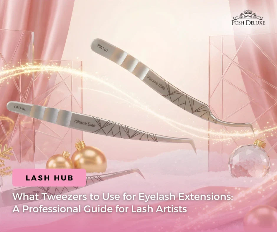 What Tweezers to Use for Eyelash Extensions: A Professional Guide for Lash Artists