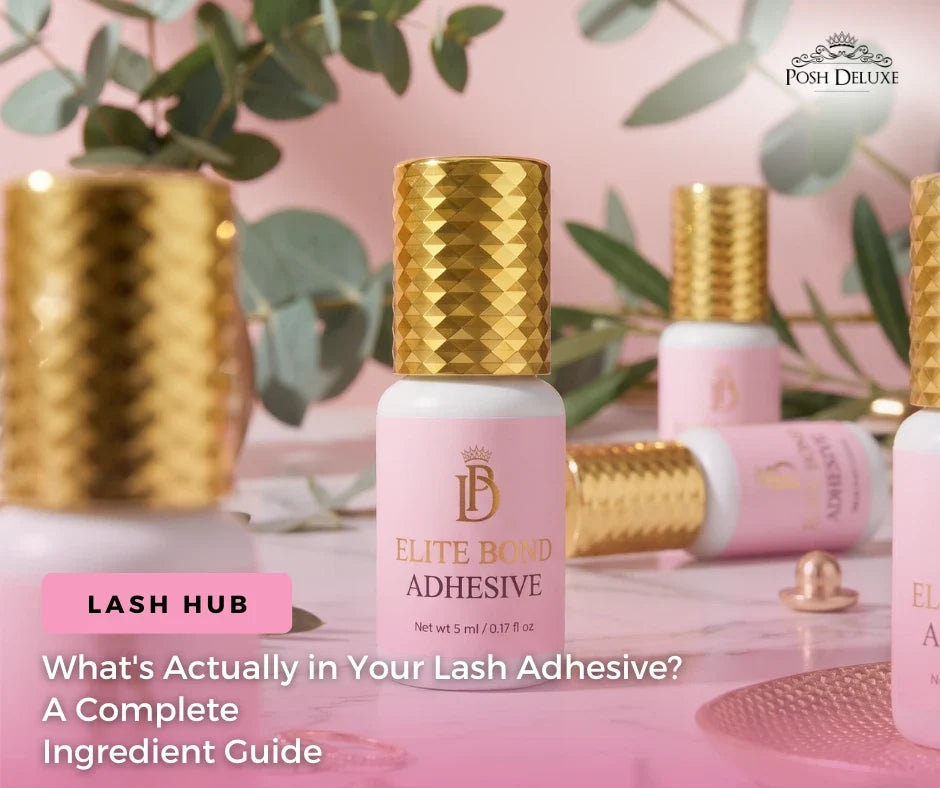 What's Actually in Your Lash Adhesive? A Complete Ingredient Guide